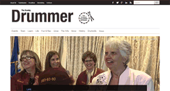 Desktop Screenshot of granbydrummer.com
