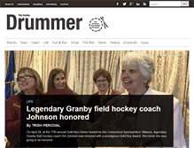 Tablet Screenshot of granbydrummer.com